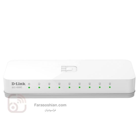 تصویر  سوییچ 8 پورت دی-لینک مدل DES-1008C