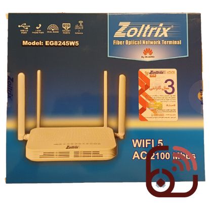 تصویر  مودم فیبر نوری  زولتریکس EG8245W5