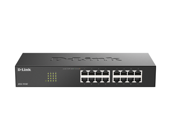 تصویر  سوییچ 16 پورت غیر مدیریتی و دسکتاپ دی-لینک مدل DGS-1016C