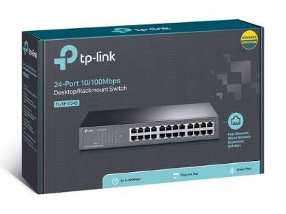 تصویر  سوییچ 24 پورت تی پی لینک مدل TL-SF1024D